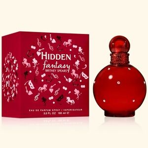 Britney Spears Hidden Fantasy Perfume Fragrance EDP 3.3 fl oz / 100 mL New NWT